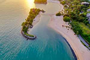 Visit the Sentosa Beach
