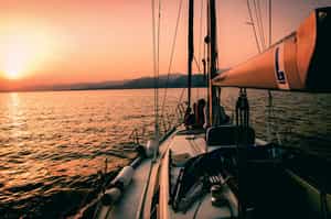 Go on a sunset speedboat cruise in the Seychelles